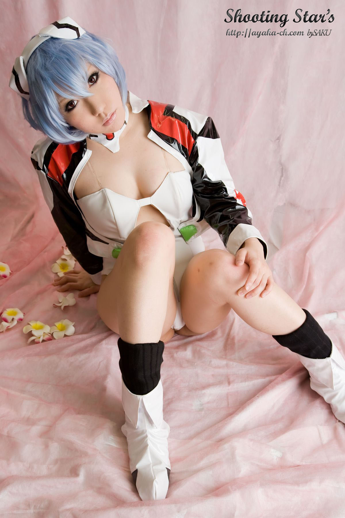 [Cosplay]  Evangelion - Big Tits Rei Ayanami 2